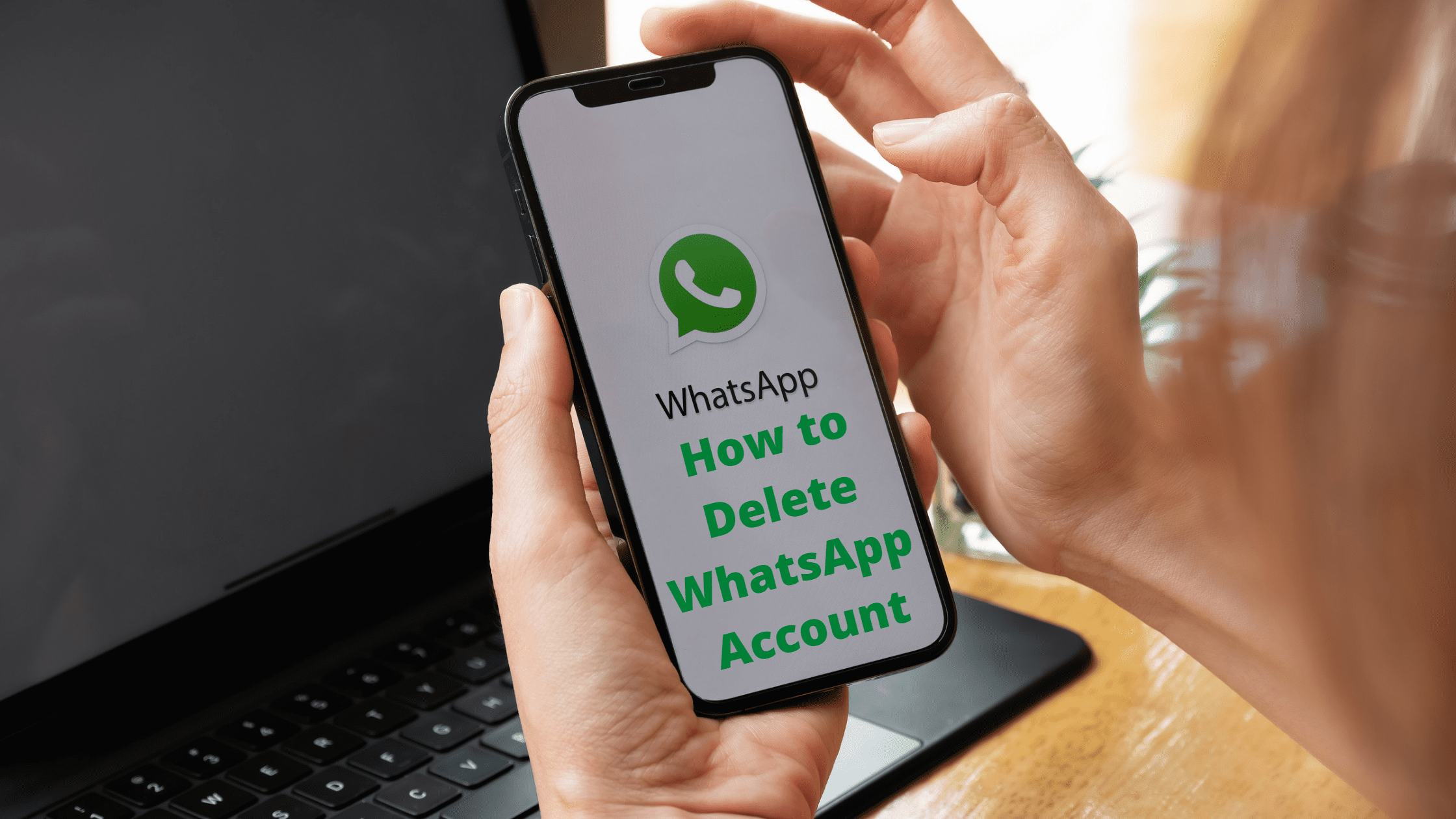 How to delete WhatsApp account?