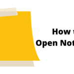 How to Open Notepad?