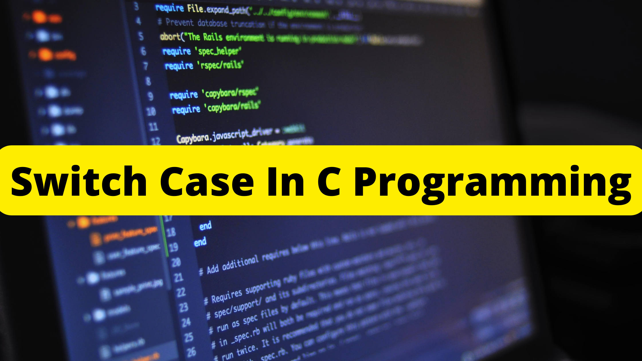Switch Case Statement in C Programming